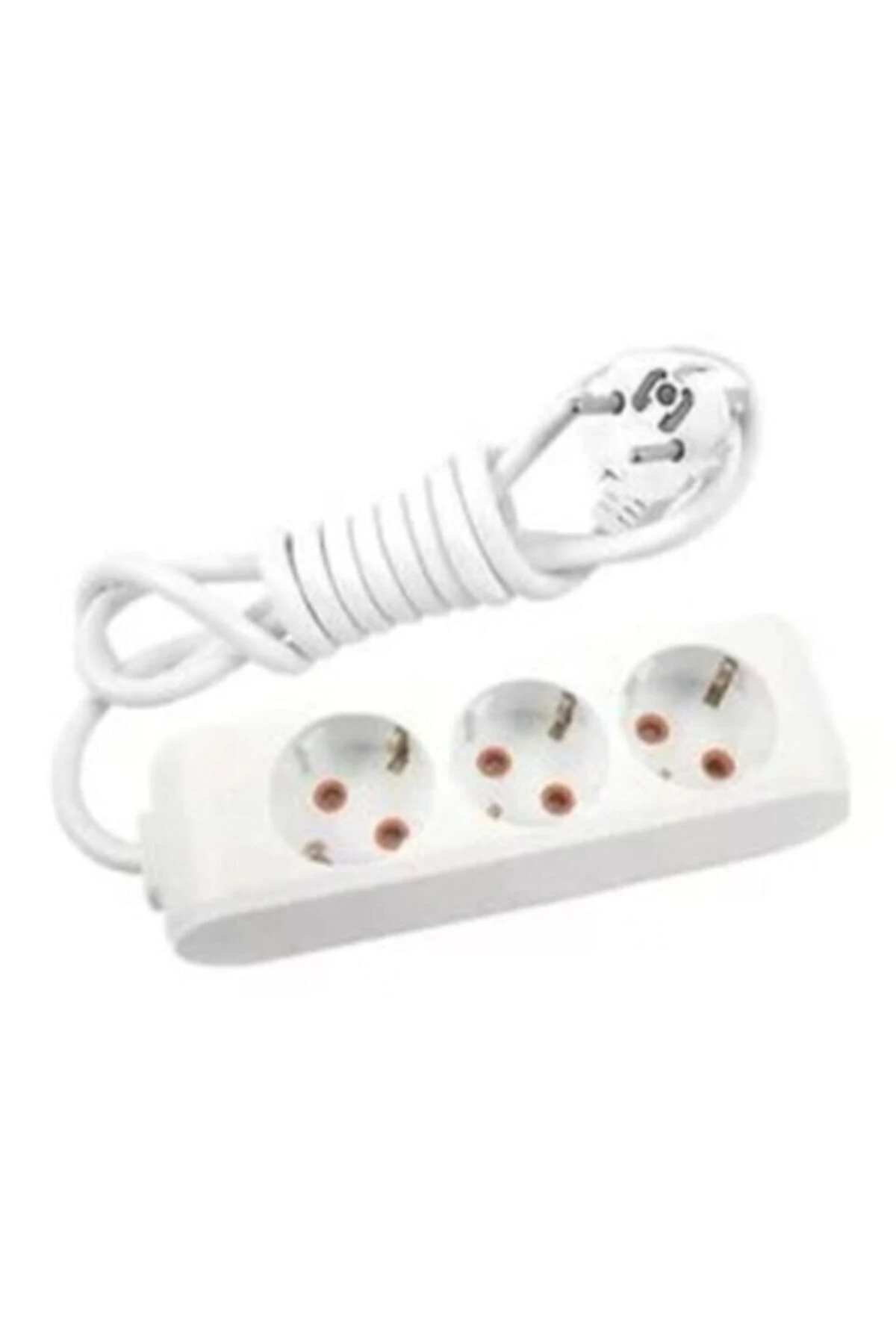 Multi Led 3'lü Priz - 3 Metre (çocuk Koruma Özellikli)