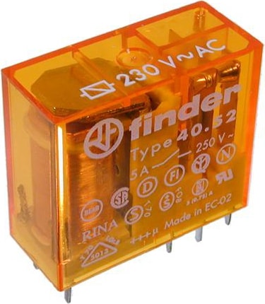 İki Kontaklı Endüstriyel Röle 220 V. Ac Bobinli (40.52)