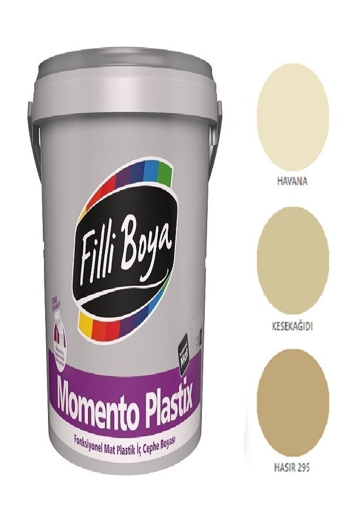 Momento Plastix Fonksiyonel Mat Plastik Iç Cephe Boyası 2.5lt (hasır 295)