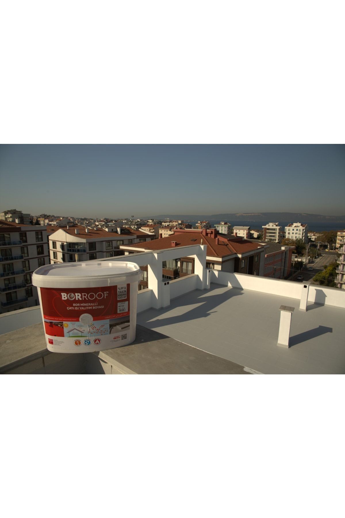 Borroof Çatı Isı Yalıtım Boyası 18 Kg