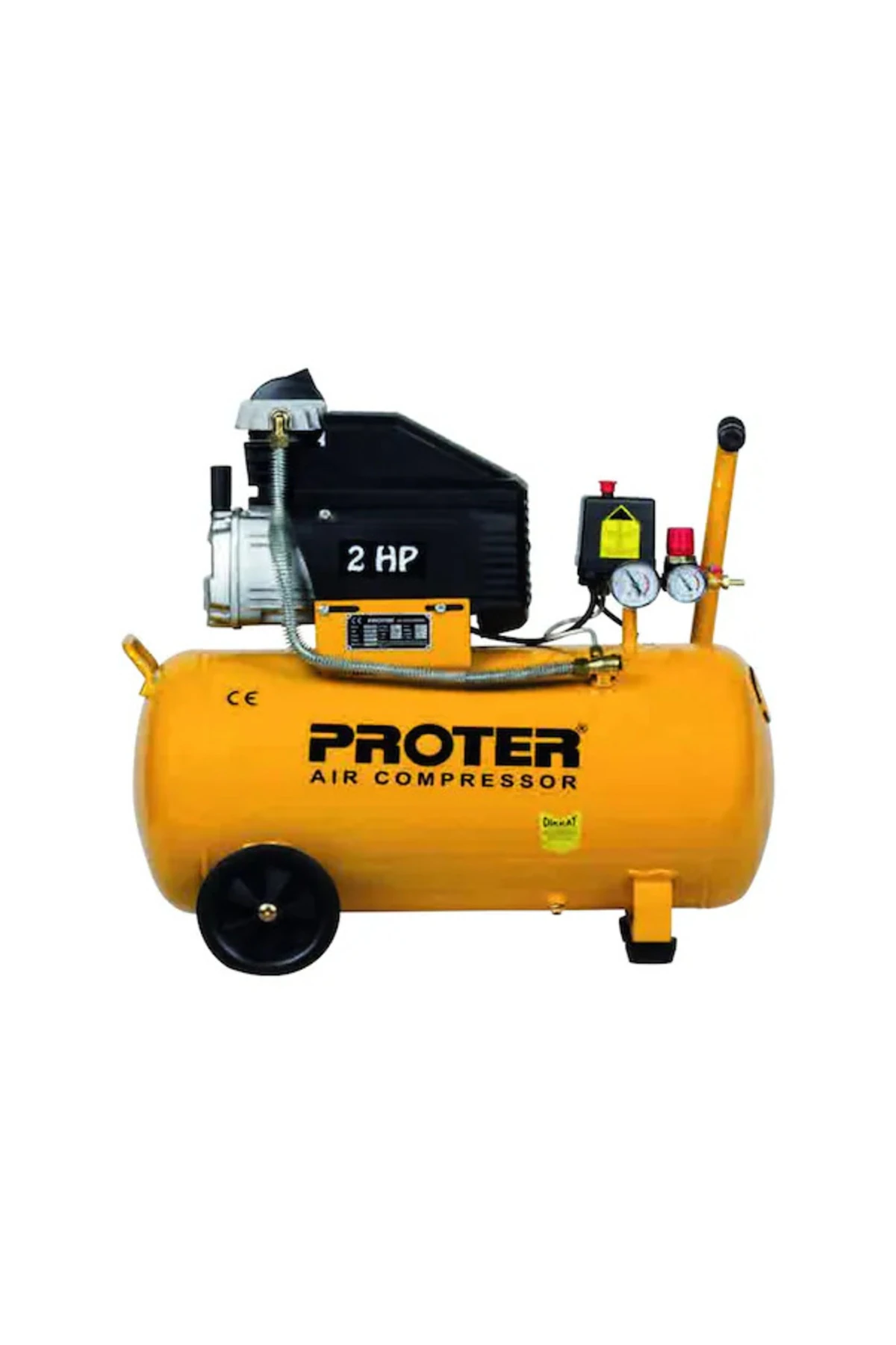 50 Lt Hava Kompresörü-2 Hp Sarı