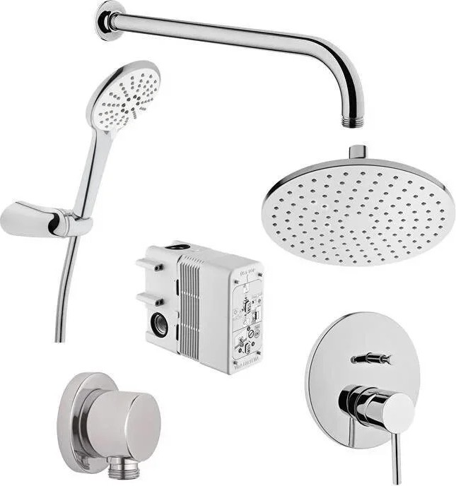 Minimax S Ankastre Duş Seti Krom A49296