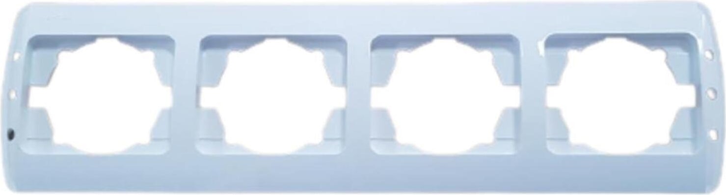 Zirve 4lü Yatay Çerçeve Beyaz (10ADET)