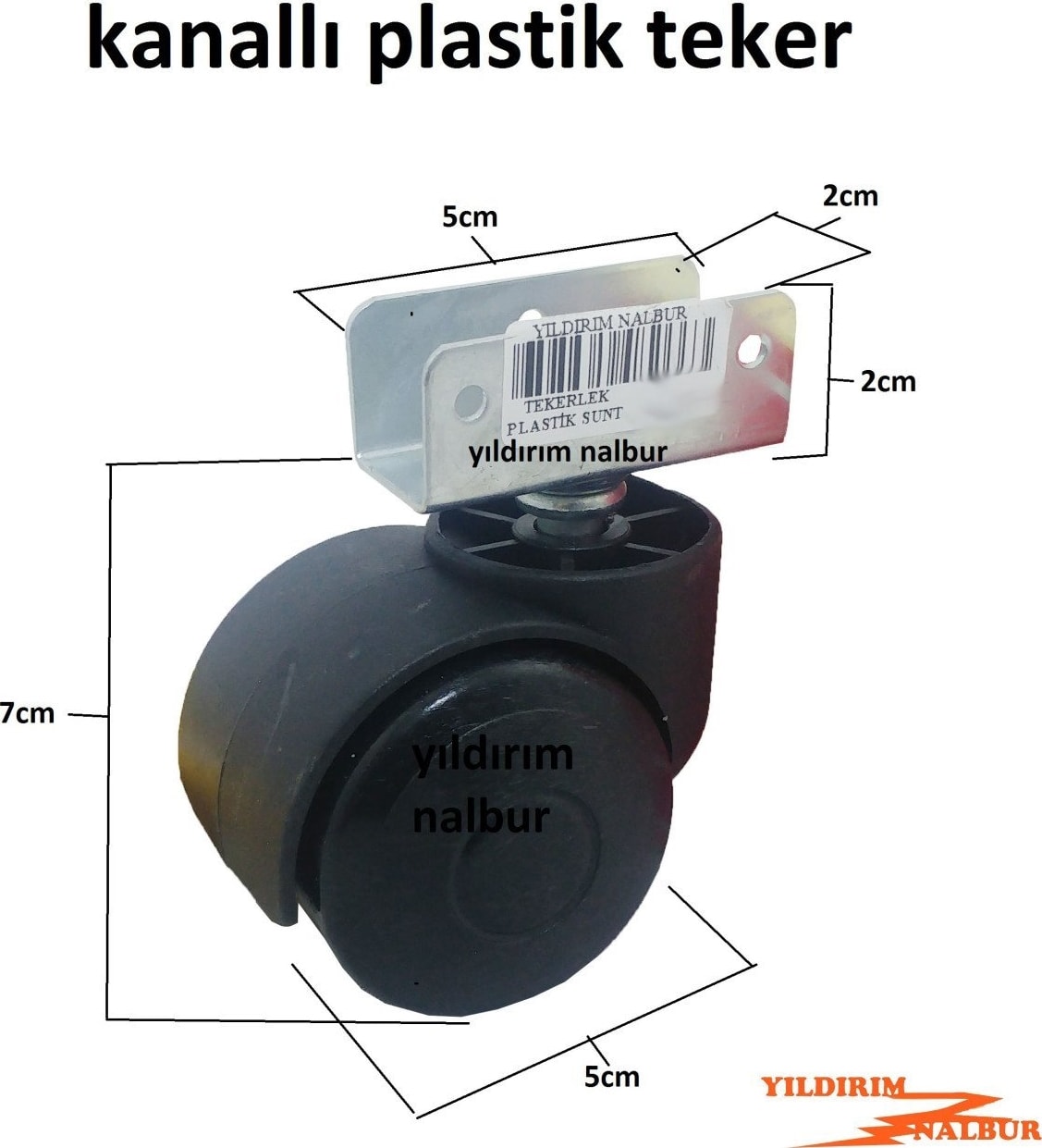 Sehpa Tekerleği 4 Adet Plastik Masa Tekerleği Sunta Kanallı Tekerlek