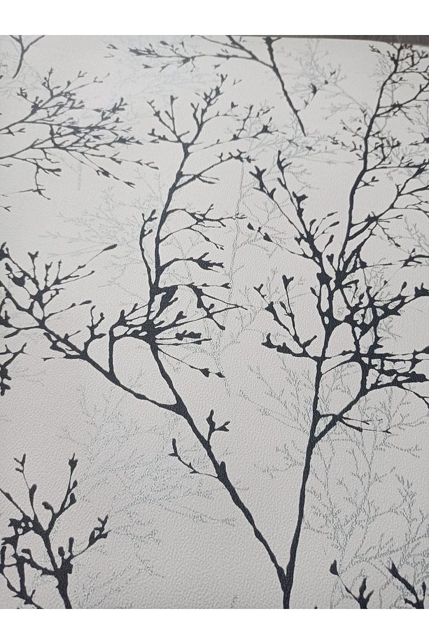 Çiçek Desenli Dekoratif Silinebilir Duvar Kağıdı (53cm Genişliğinde 10 Metre Uzunluğunda)