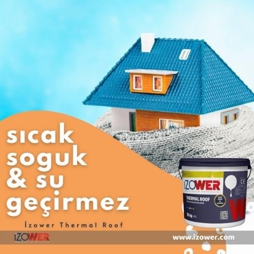 Izower Thermal Roof Isı ve Su Yalıtımı- Gri- 18 kg