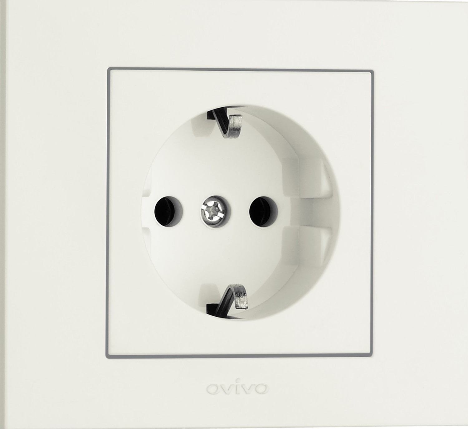 Grano Beyaz Natural Topraklı Priz 15 Adet+Çerçeve Dahil