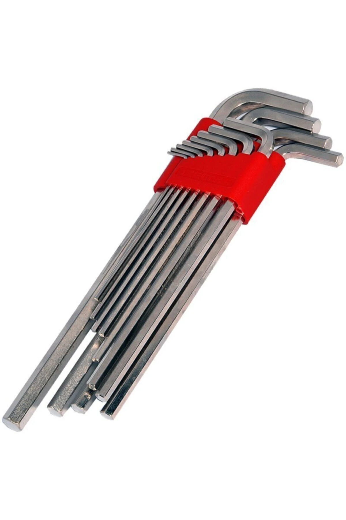 12 Parça Uzun 6 Köşe Alyan Allen Anahtar Takımı