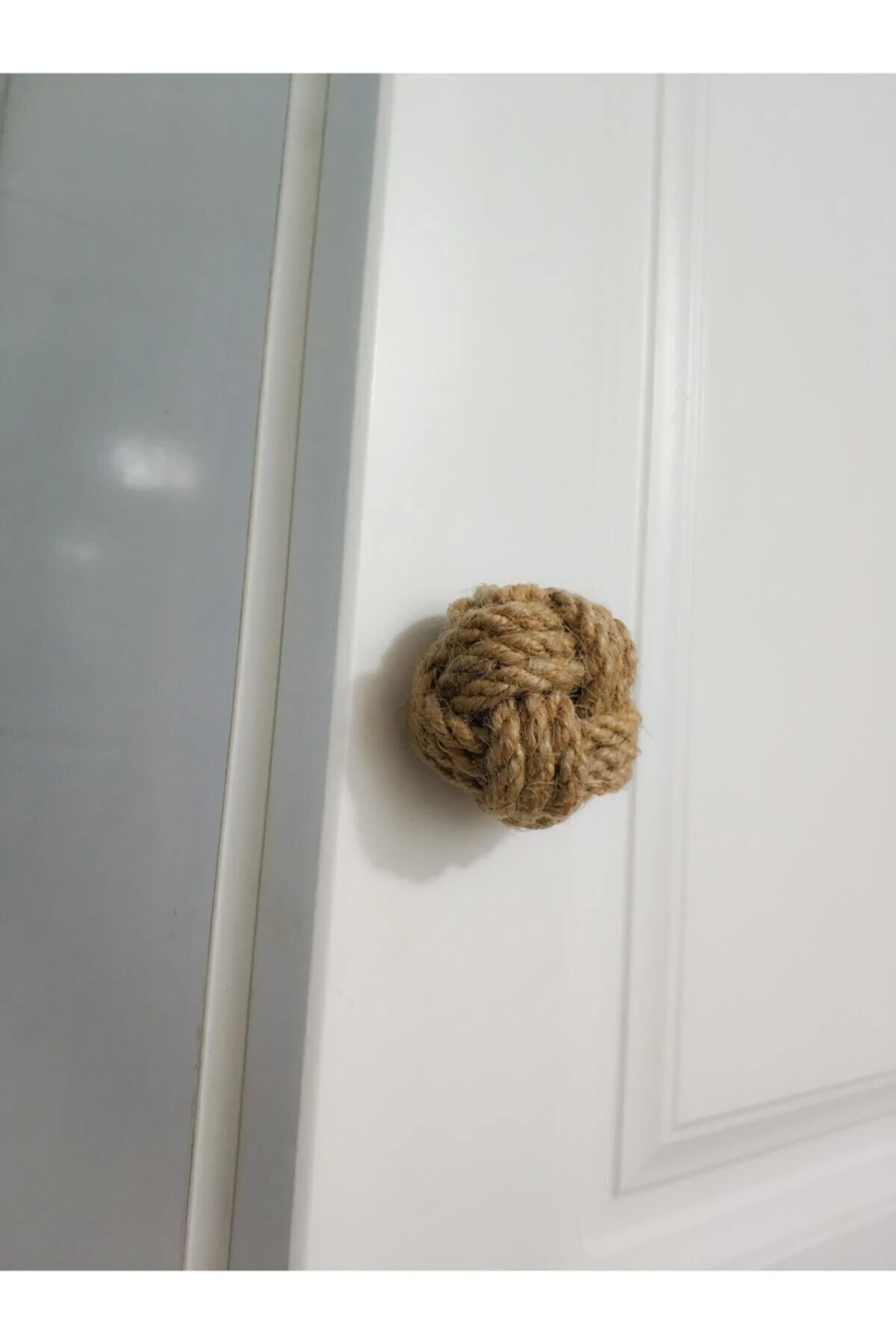 Hasır Kulp Kapı Dolap Vestiyer Çekmece Kulbu 1 Adet Mantar Kulp Düğme Kulp 1 Adet