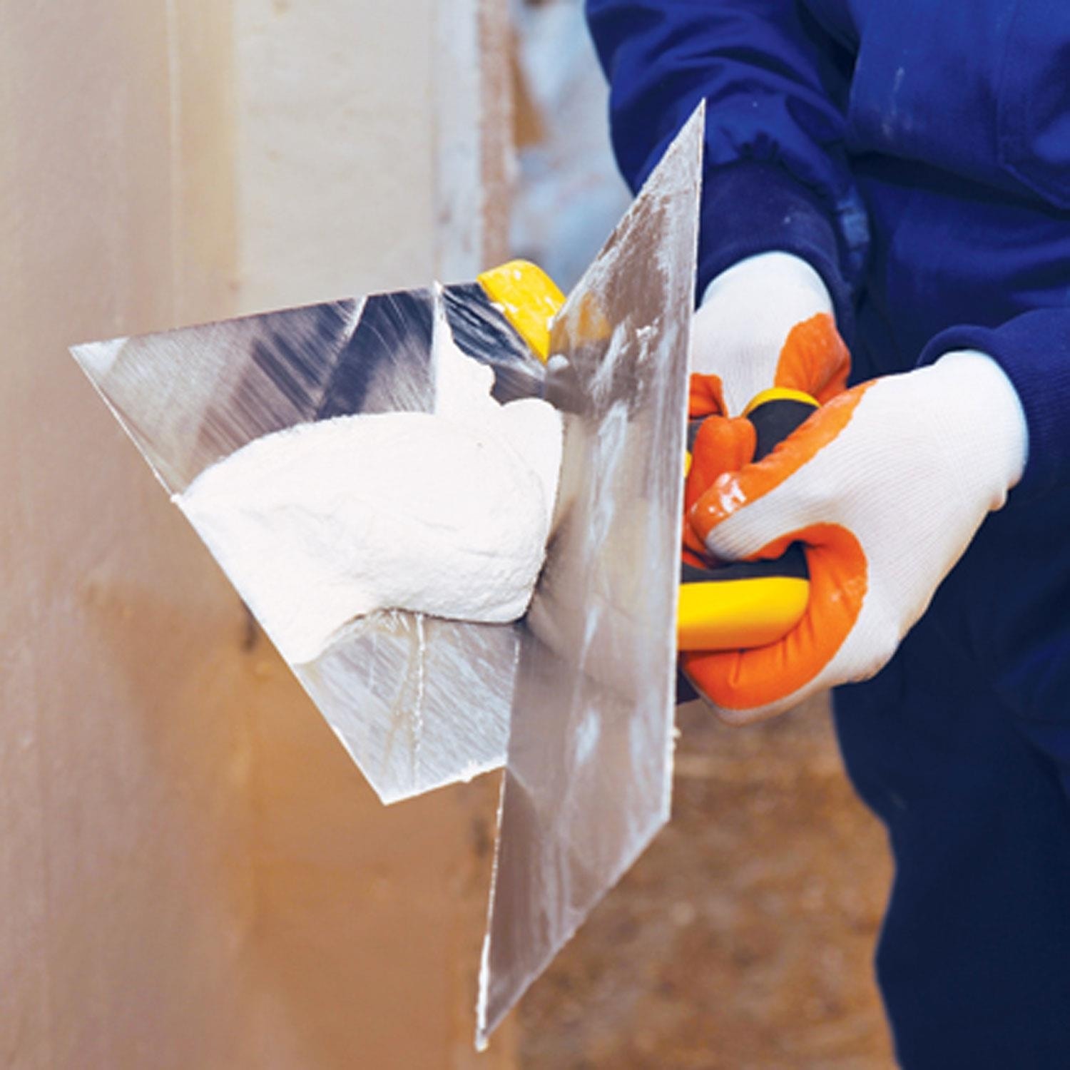 Dekor 550 Macun Küreği Macun Çekme Kürek 16 cm Inşaat Sıva Alçı Fayans Parke Duvar Plastik Saplı