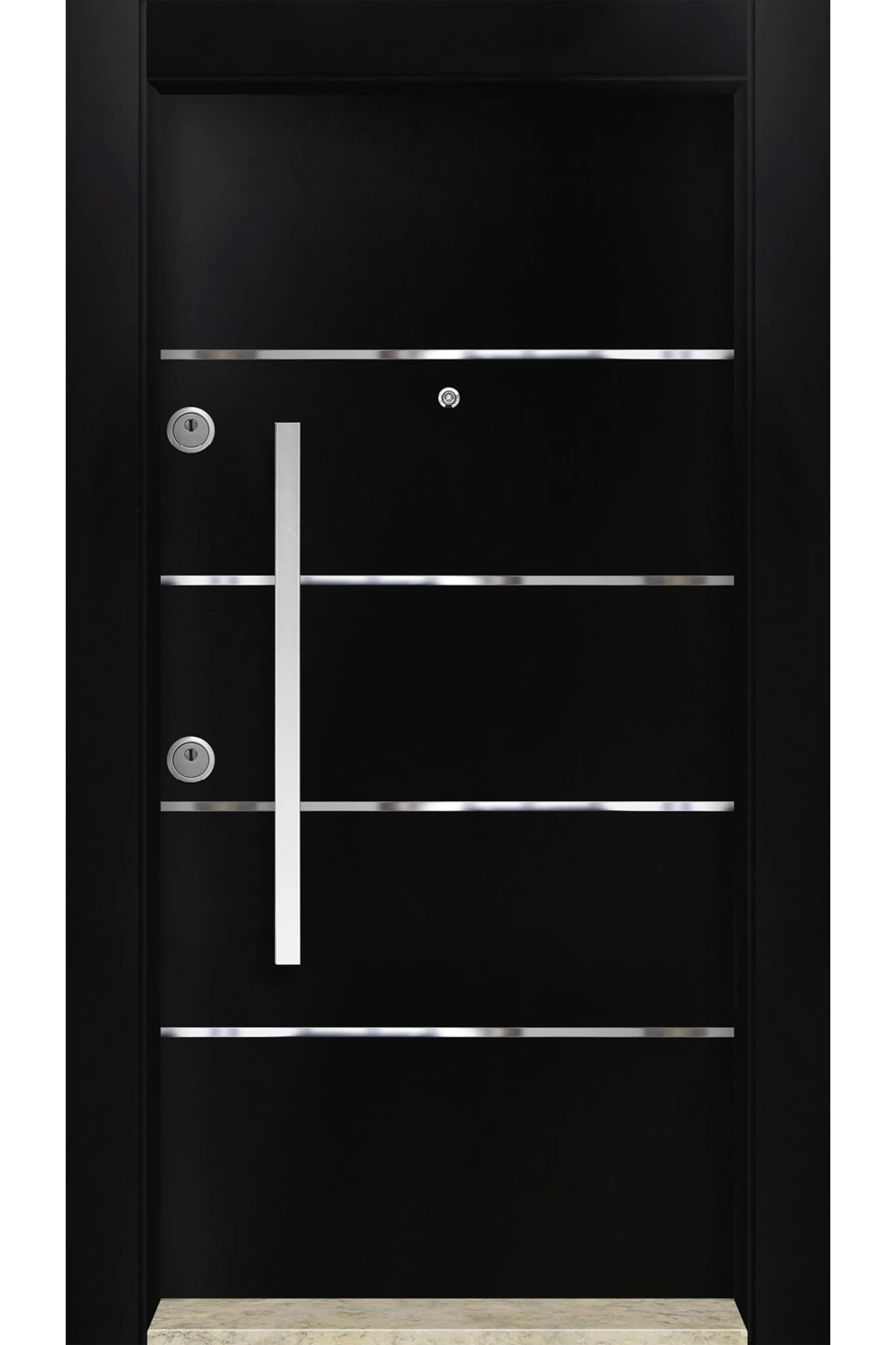 Dış Iklim Kapısı, Yağmura Güneşe Dayanıklı Çelik Kapı, Mn-6019 Sağ