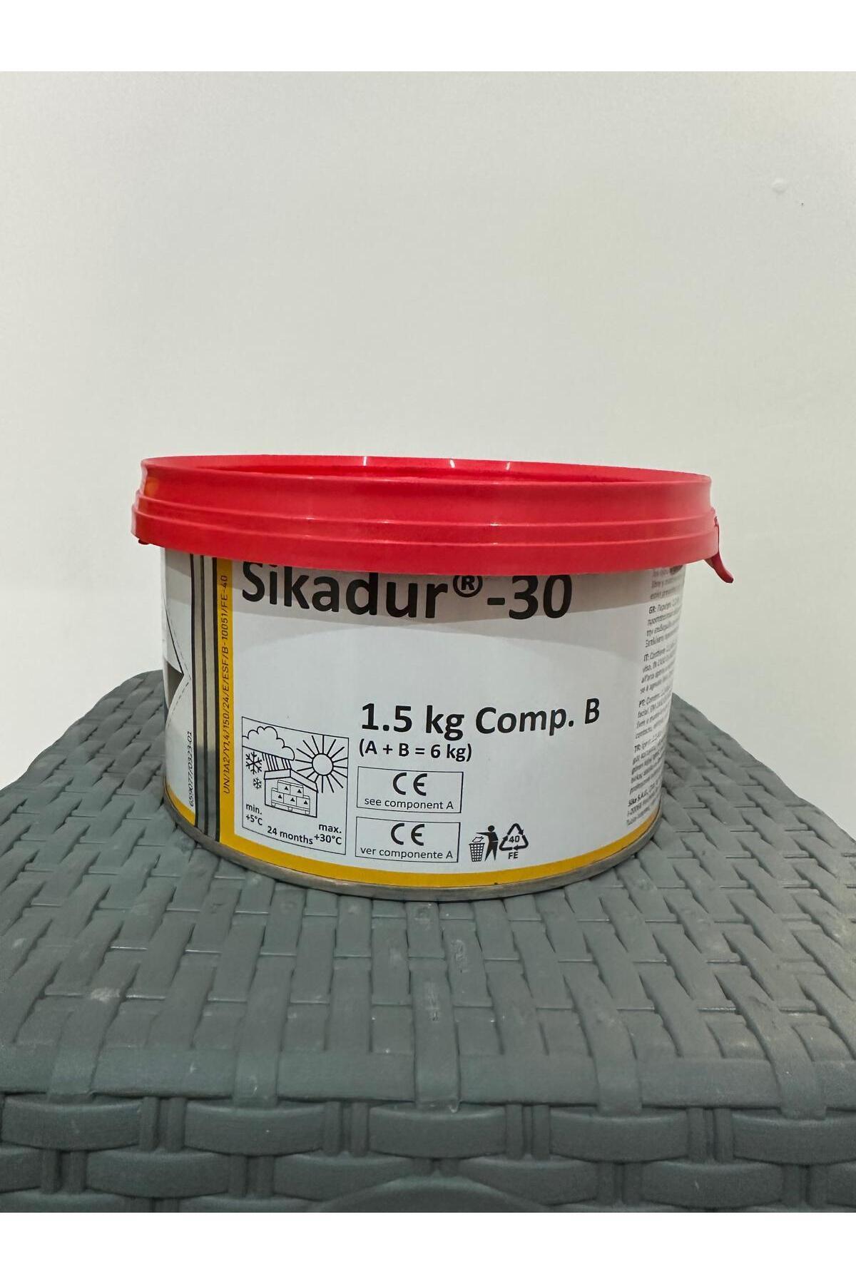 SİKA dur-30 YAPISAL GÜÇLENDİRME İÇİN TİKSOTROPİK EPOKSİ YAPIŞTIRICI 6Kg(4,5+1,5)