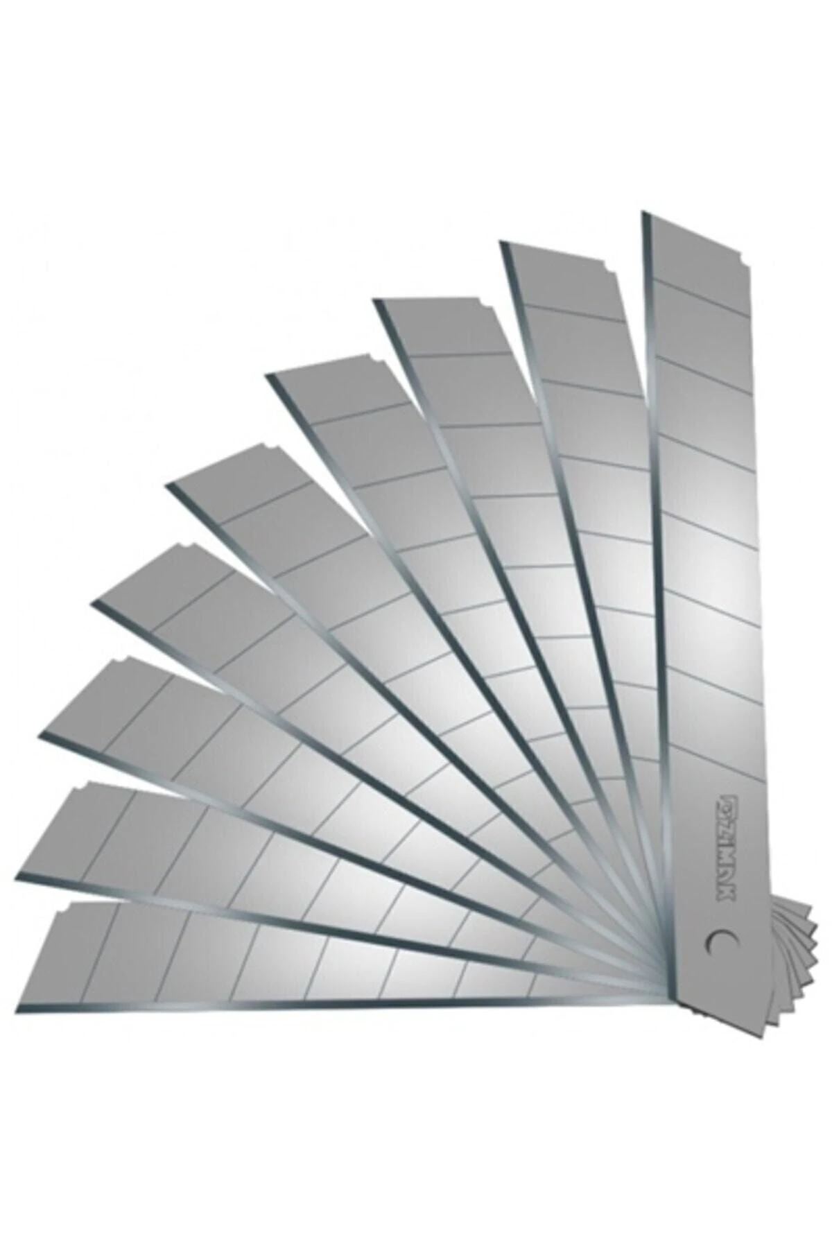 ZMK-1253 Geniş Maket Bıçağı Yedeği 10'lu