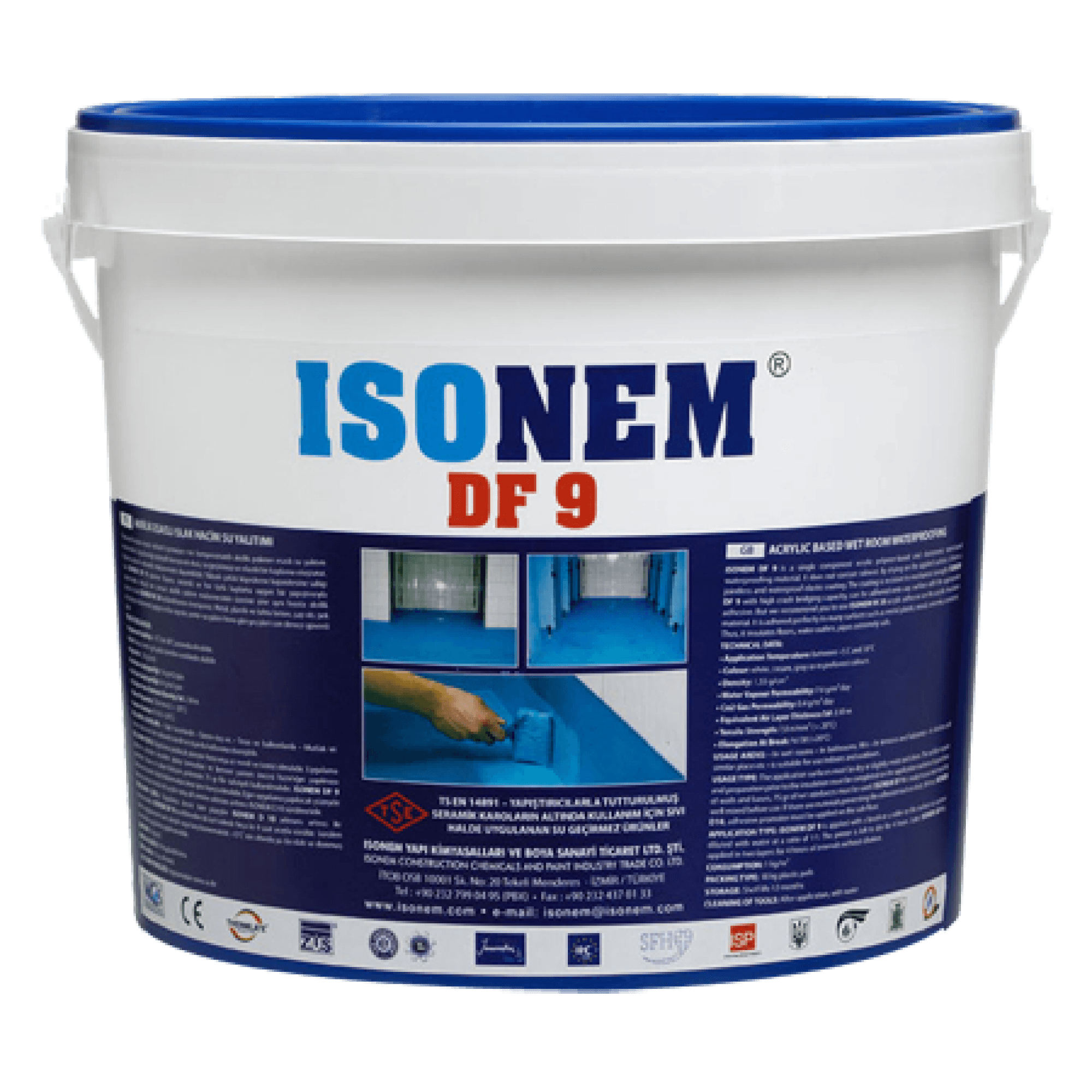 Isonem DF-9 10 KG MAVİ