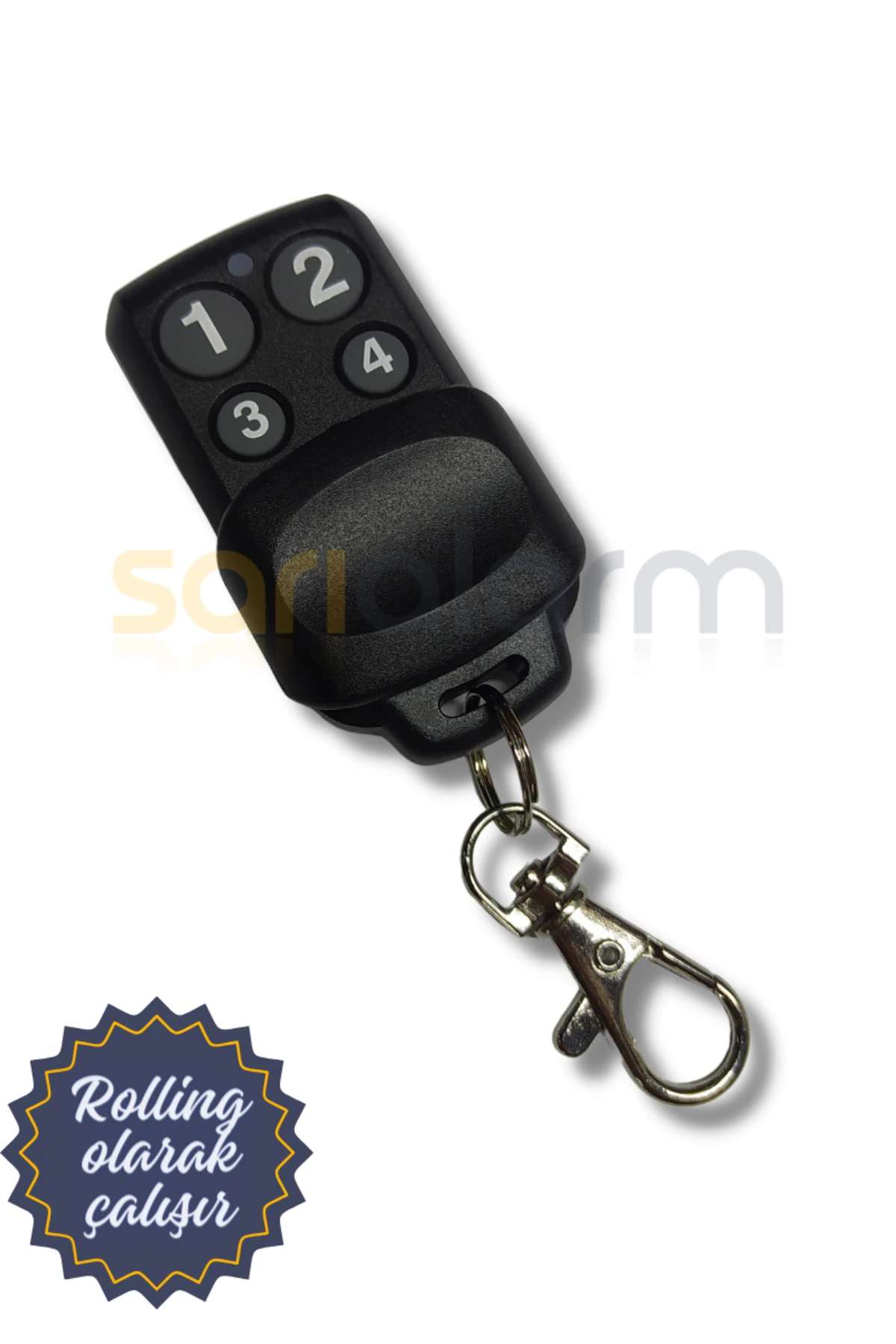 Rolling (NİCE, BFT, HİLAND VB) Olabilen Fıx Akıllı Kumanda Garaj Kepenk Bariyer Kumandası