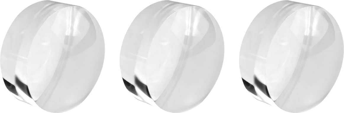 3 Adet 2 Inç Büyüteç Kubbe - Taşınabilir Kağıt Ağırlığı 8x Büyüteç Temizle Okuma Yardımı Büyüteç Kubbesi Kolay Kayma (Yurt Dışından)