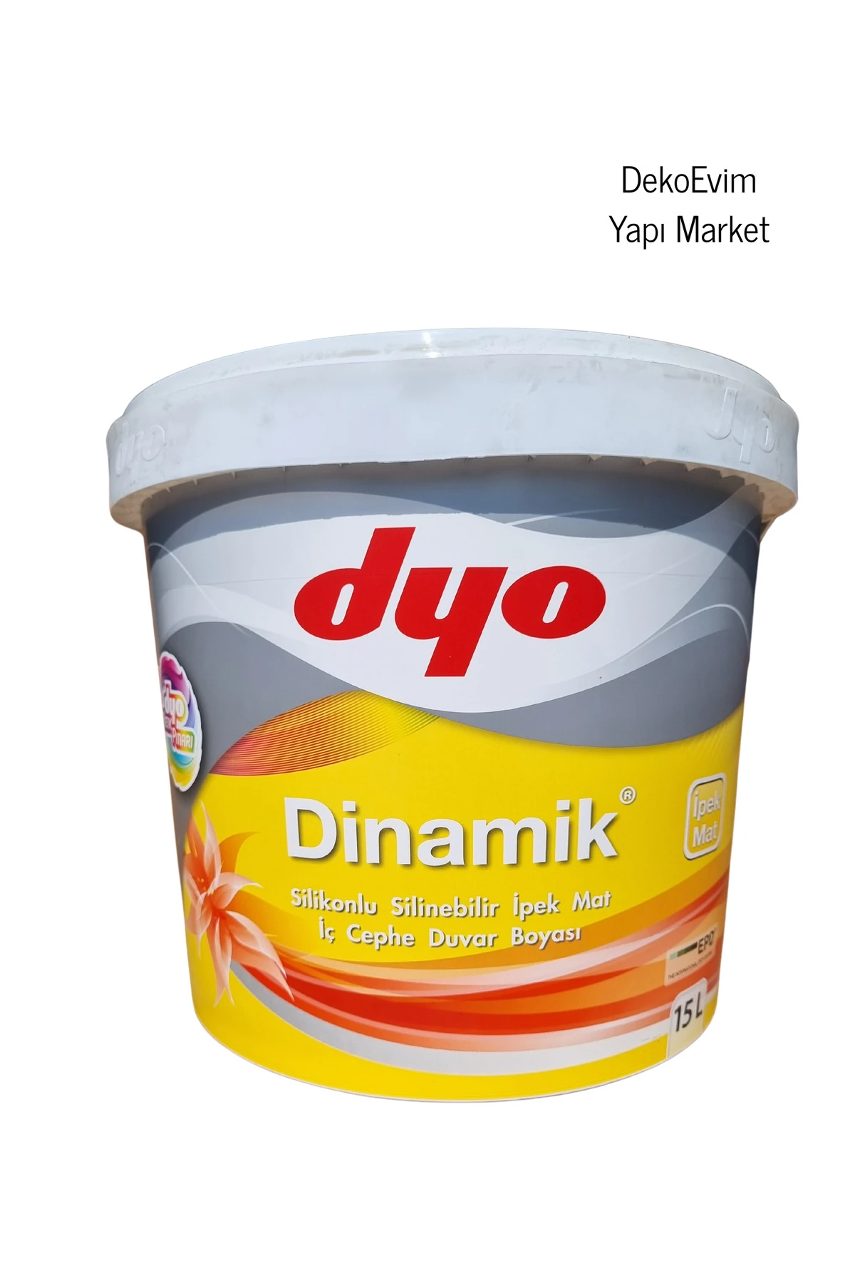 Dyo Dinamik İpek Mat Silikonlu İç Cephe Duvar B. Asil Lila 5177 15 Lt.