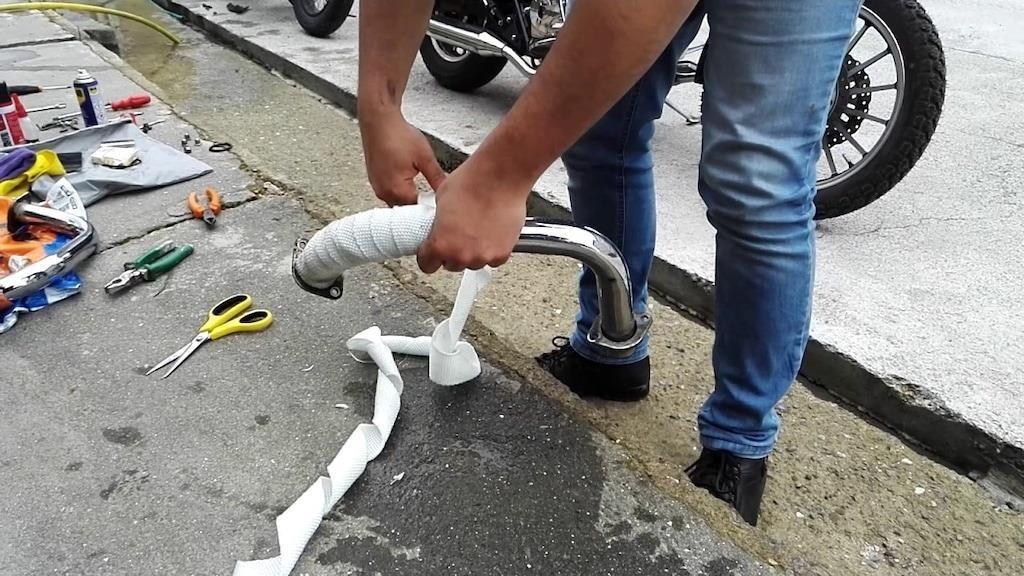 Cam Elyaf Şerit Egsoz Sargısı Yanmaz Amyant 25X2MM - 20 Metre