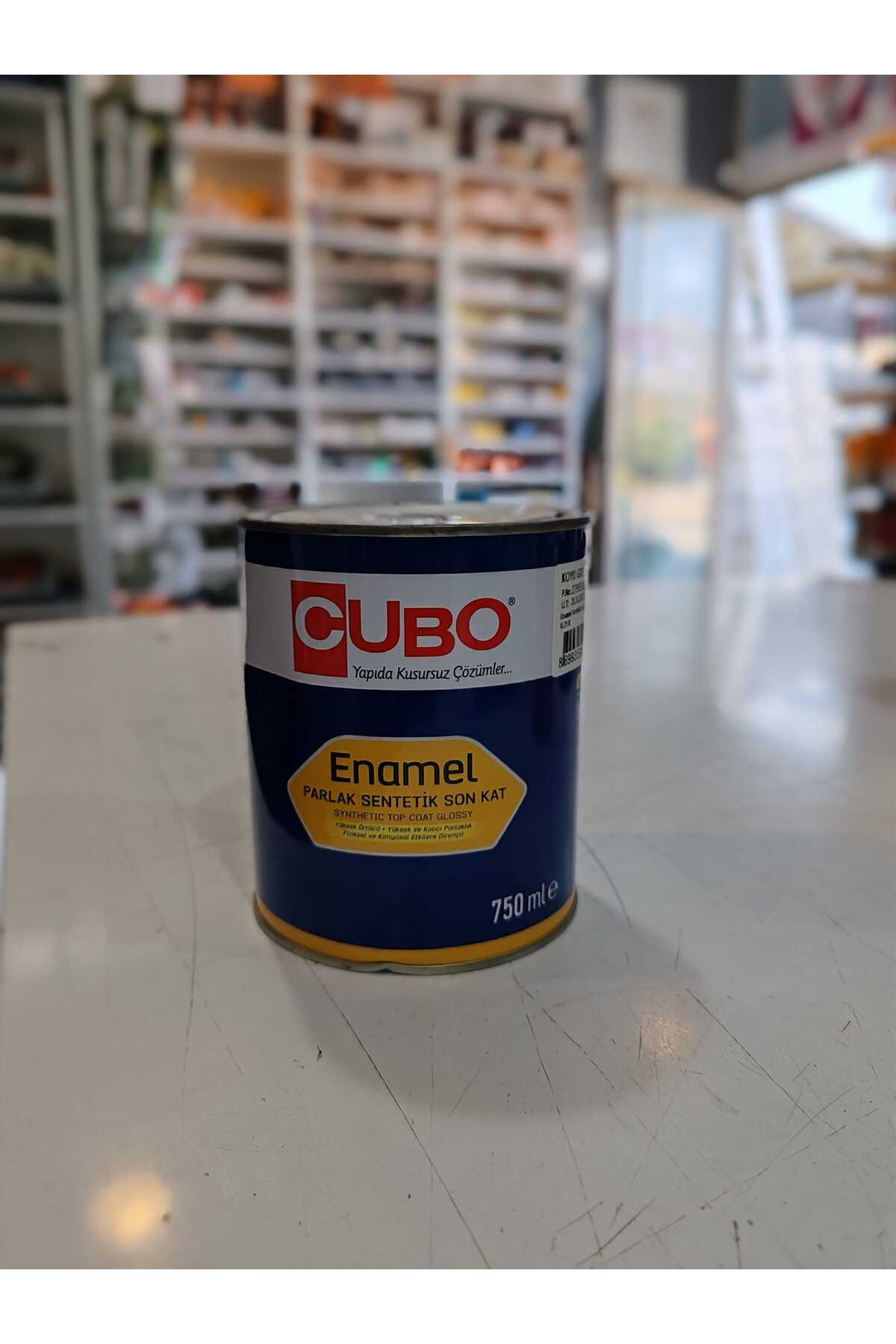 ENAMEL SENTETİK SON KAT - KOYU GRİ 0,75 LT