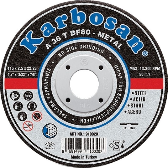 115 x 3 Metal Kesici 5 ADET