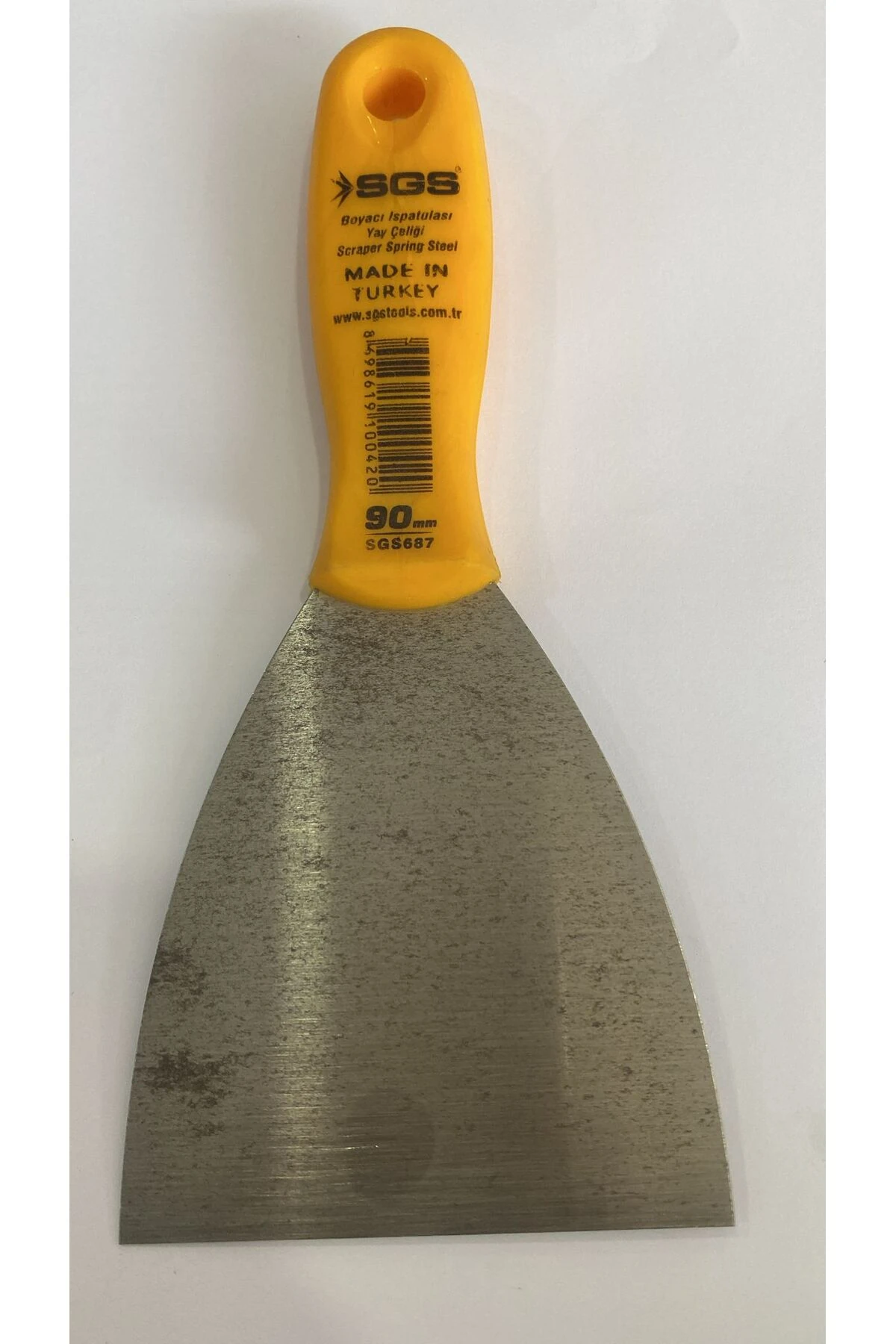 BOYACI SPATULASI YAY ÇELİĞİ 90 MM