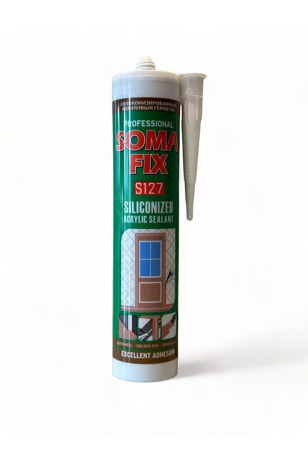 S127 Akrilik Silikonize Mastik Altın Meşe 310 ML