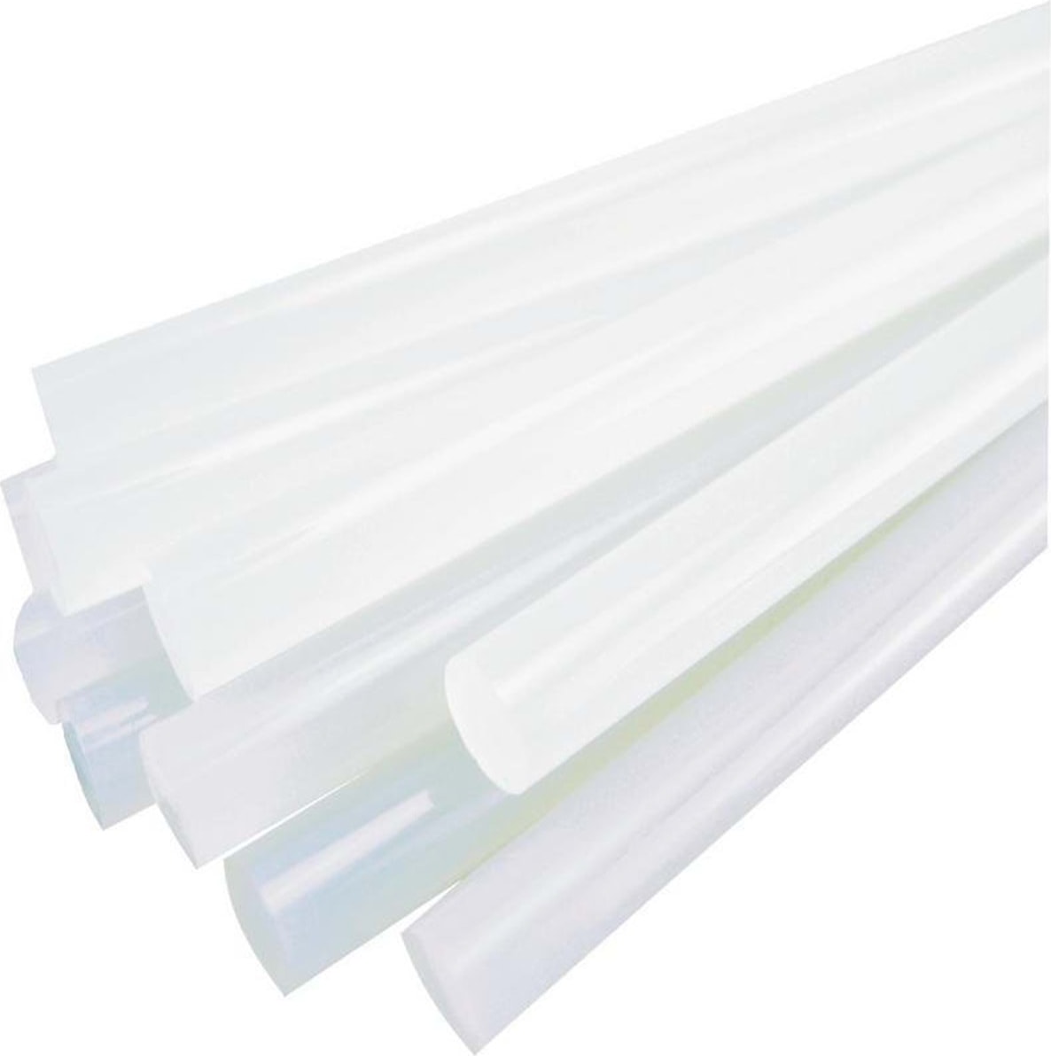 Silikon Kalın 10MM Beyaz - 10 Lu Paket