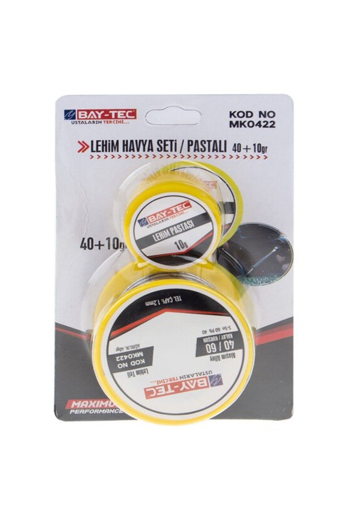 Bay-Tec Mk0422 Lehim Teli Pastalı