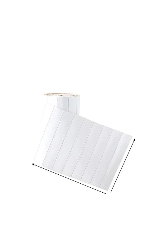 Kendinden Yapışkanlı Tek Parça Lambiri Model 70x500cm Salon Koridor Sünger Duvar Kağıdı Paneli NW43