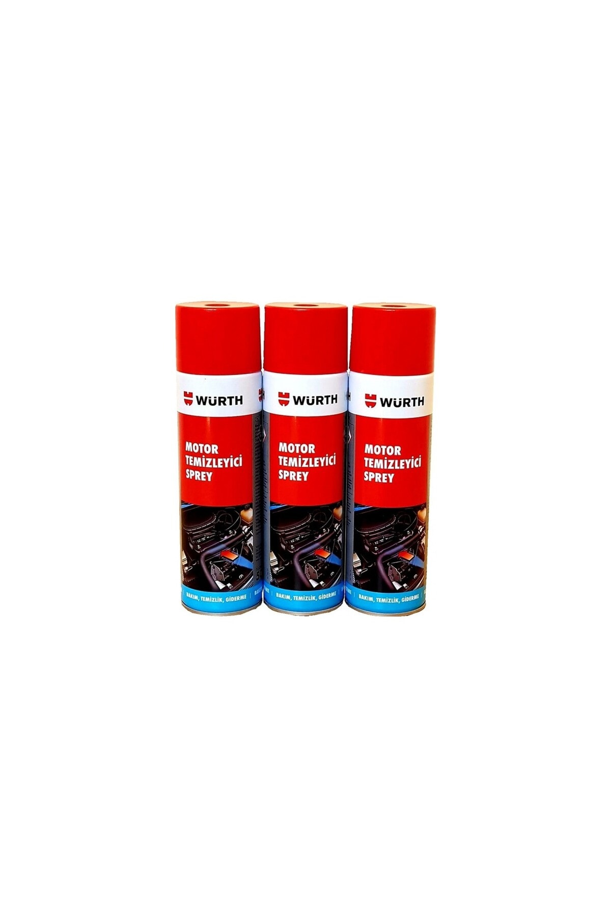 Hızlı Motor Temizleme Spreyi 500 ml ( 3 Lü Set)