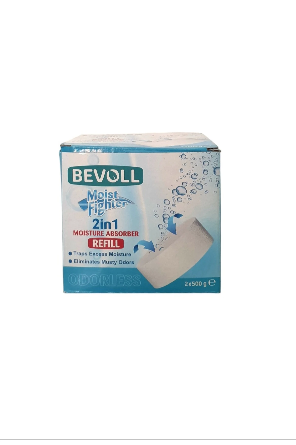 Bevoll Nem Alıcı Ve Rutubet Giderici Yedek Tablet 500 gr 2'li Paket X1