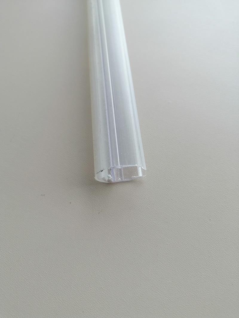 8 mm Şeffaf Cam Balkon Köşe Ve Balon Haş 200 Cm