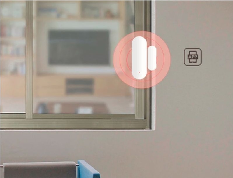 smart Wifi Destekli Akıllı Pencere ve Kapı Sensörü