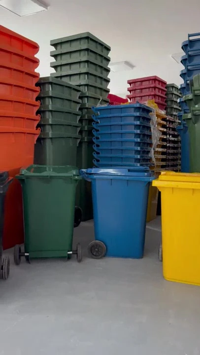 MCK Plastik Çöp Konteyneri 60 Litre Plastik Konteyner - A Isıya Karşı Dayanıklı Malzeme