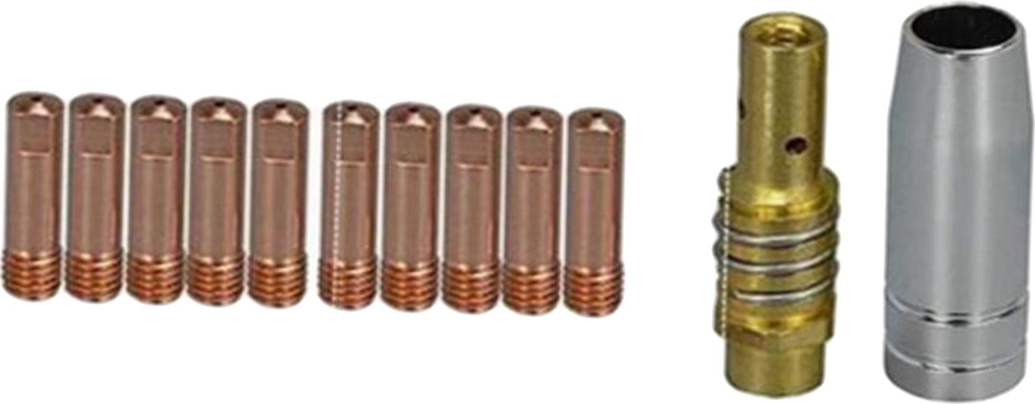 12PIECES Kaynak Kontak Nozul Iletken Nozul Gaz Korumalı Kaynak Kaynağı (Yurt Dışından)