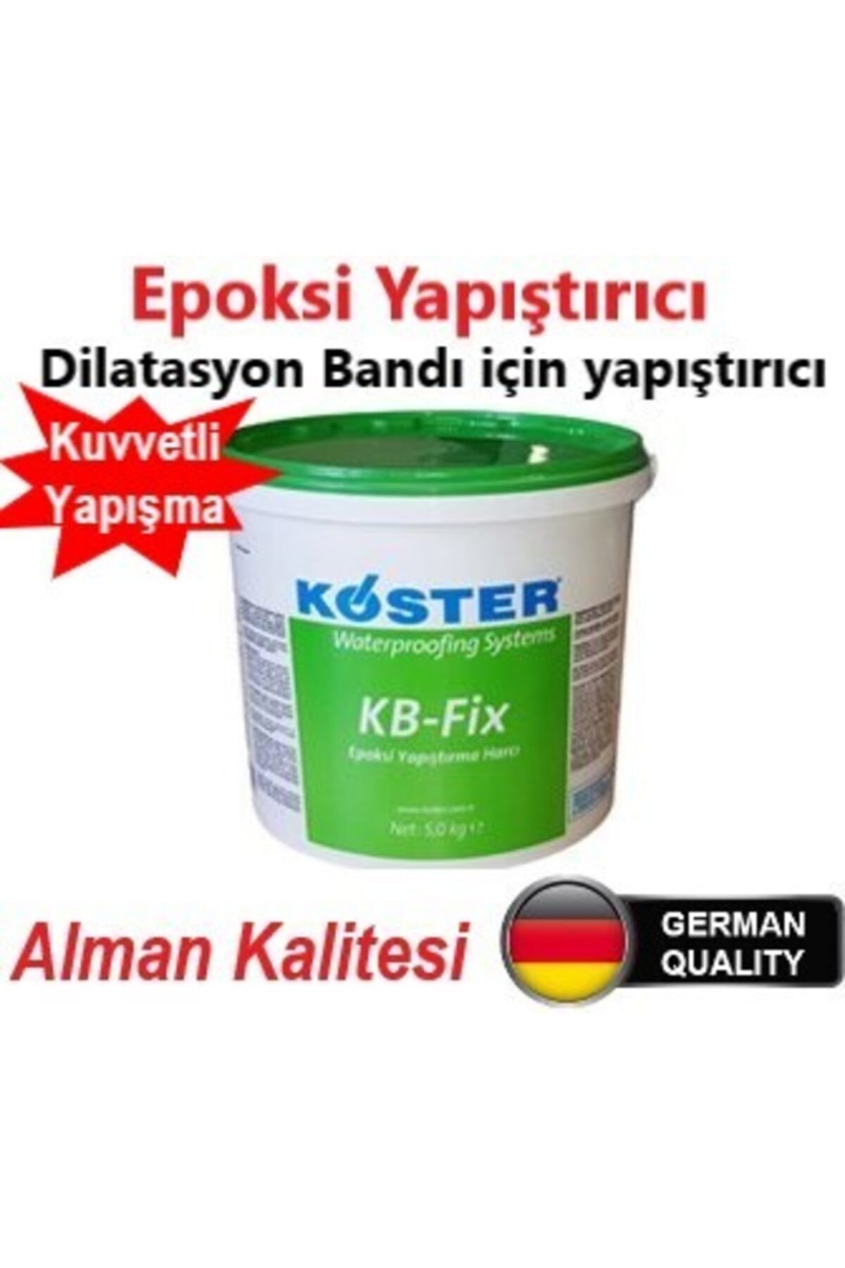 Kb Fix Epoksi Yapıştırıcı Yüksek Performanslı Su Yalıtımı