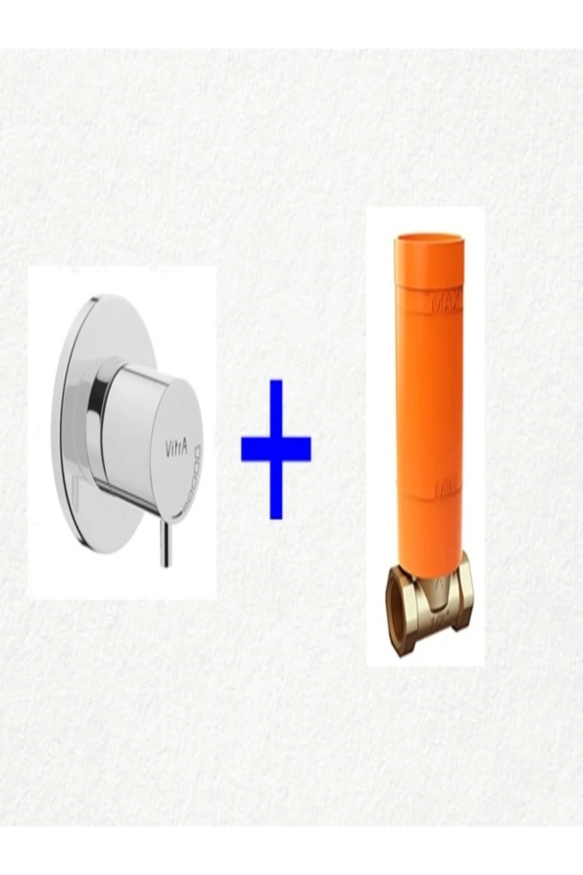 Origin Ankastre Stop Valf Krom Takım (Sıva Altı Dahil) A41458 + A41441