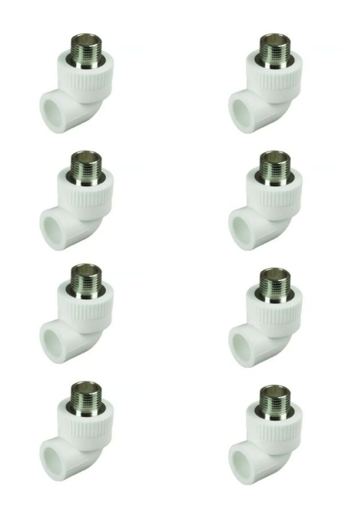 Erkek Dirsek 20x1/2 Dış Dişli Dirsek 8 Adet