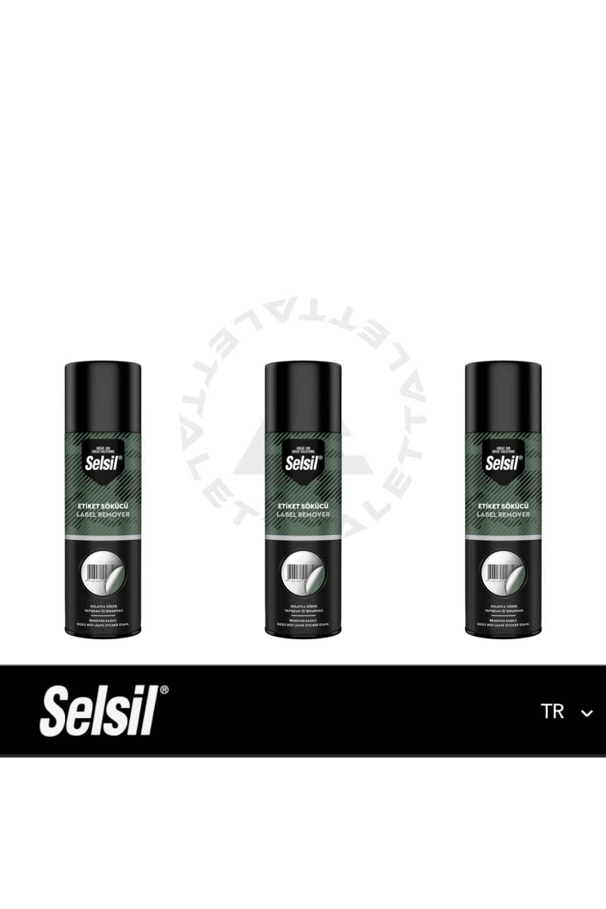 SELSİL Etiket Sökücü 200 ML (3 ADET)