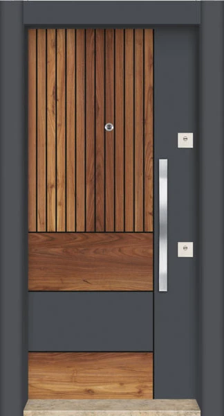 MN-1108 Daire Giriş Kapısı Çelik Kapı