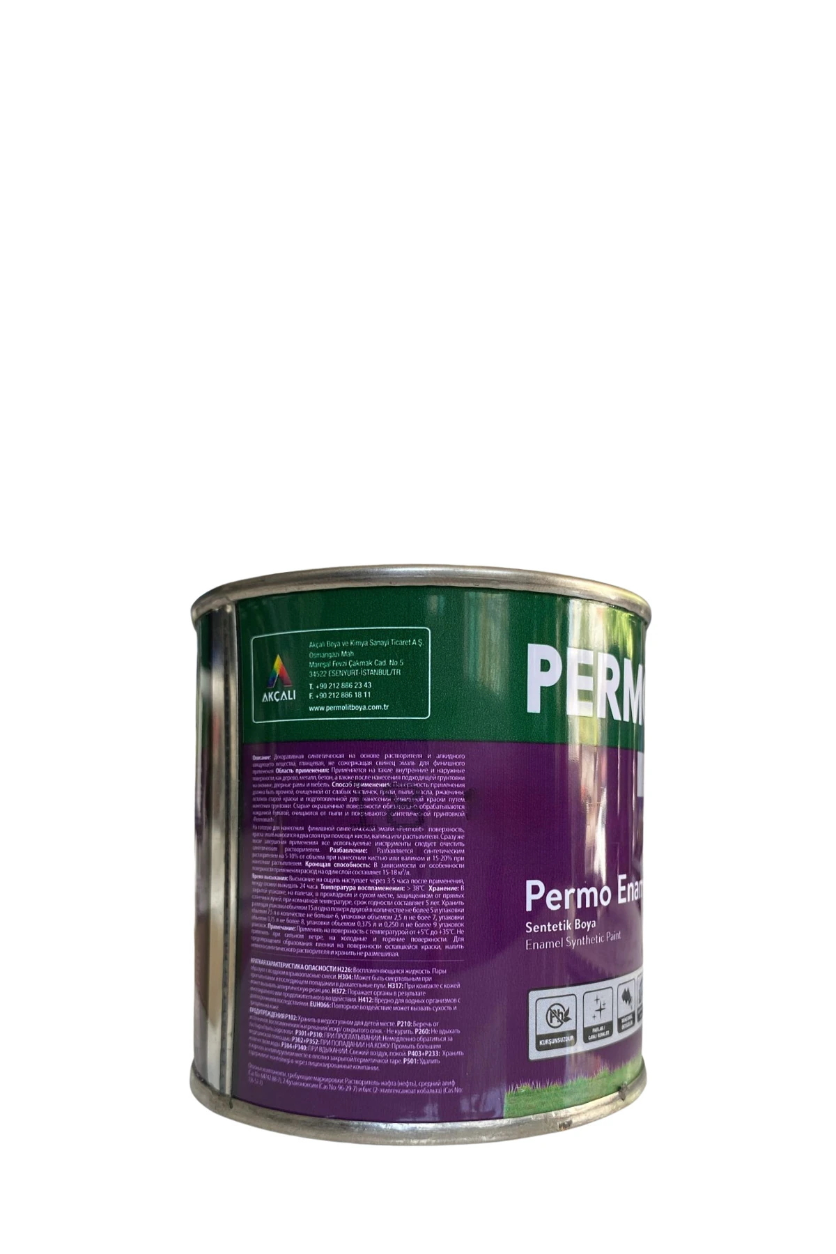 Permo Enamel Sentetik Yağlı Boya 0,250L | Ahşap, Demir, Metal Boyası, Kolay Uygulama