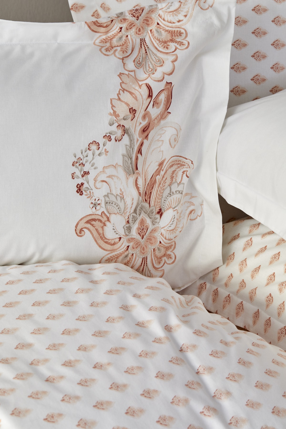 Charlina Somon %100 Pamuk King Size Nevresim Takımı