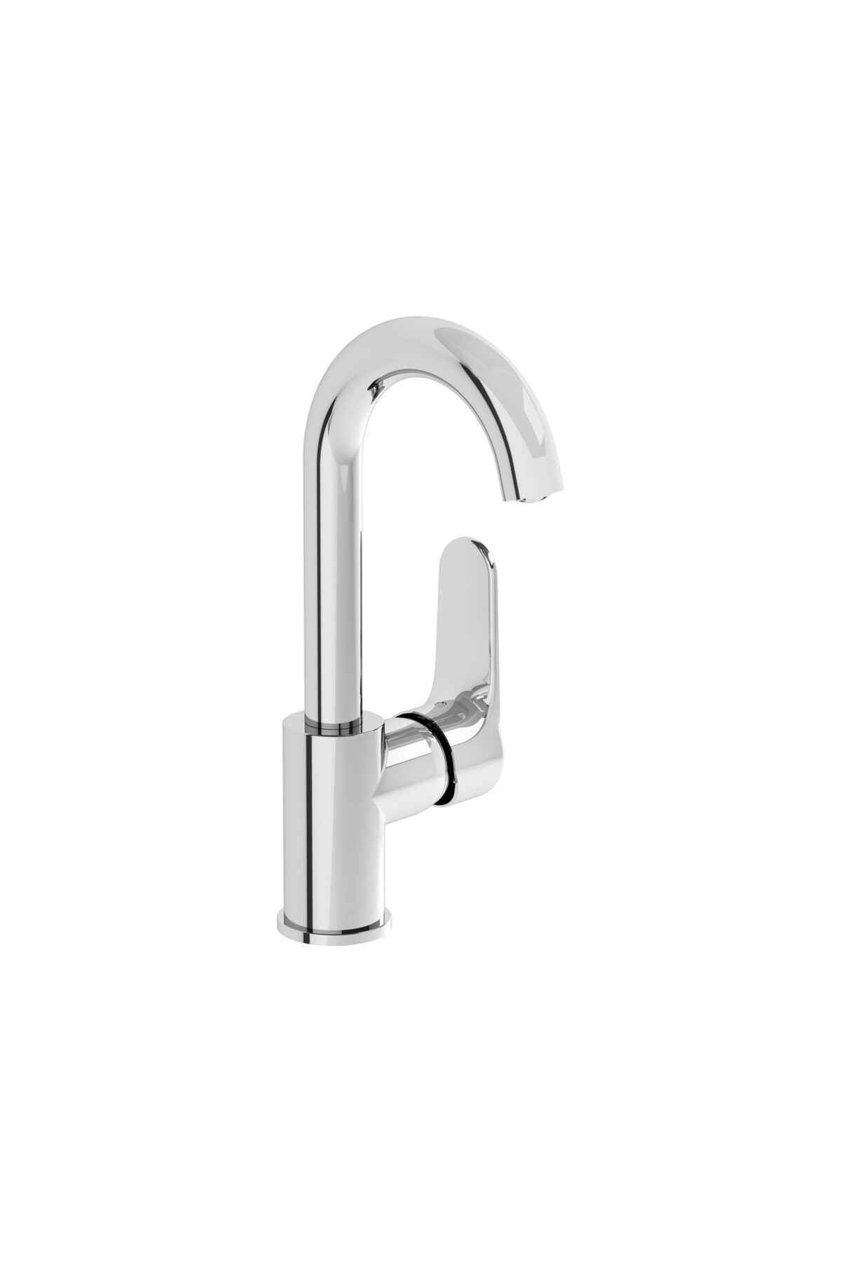 Root Round A42754 Döner Borulu Lavabo Bataryası, Krom
