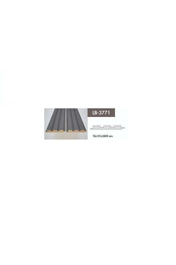Akyürek Lb 3771 Model Soft Touch Fırtına Gri Dekor Profil Duvar Kaplama Panel Lambri