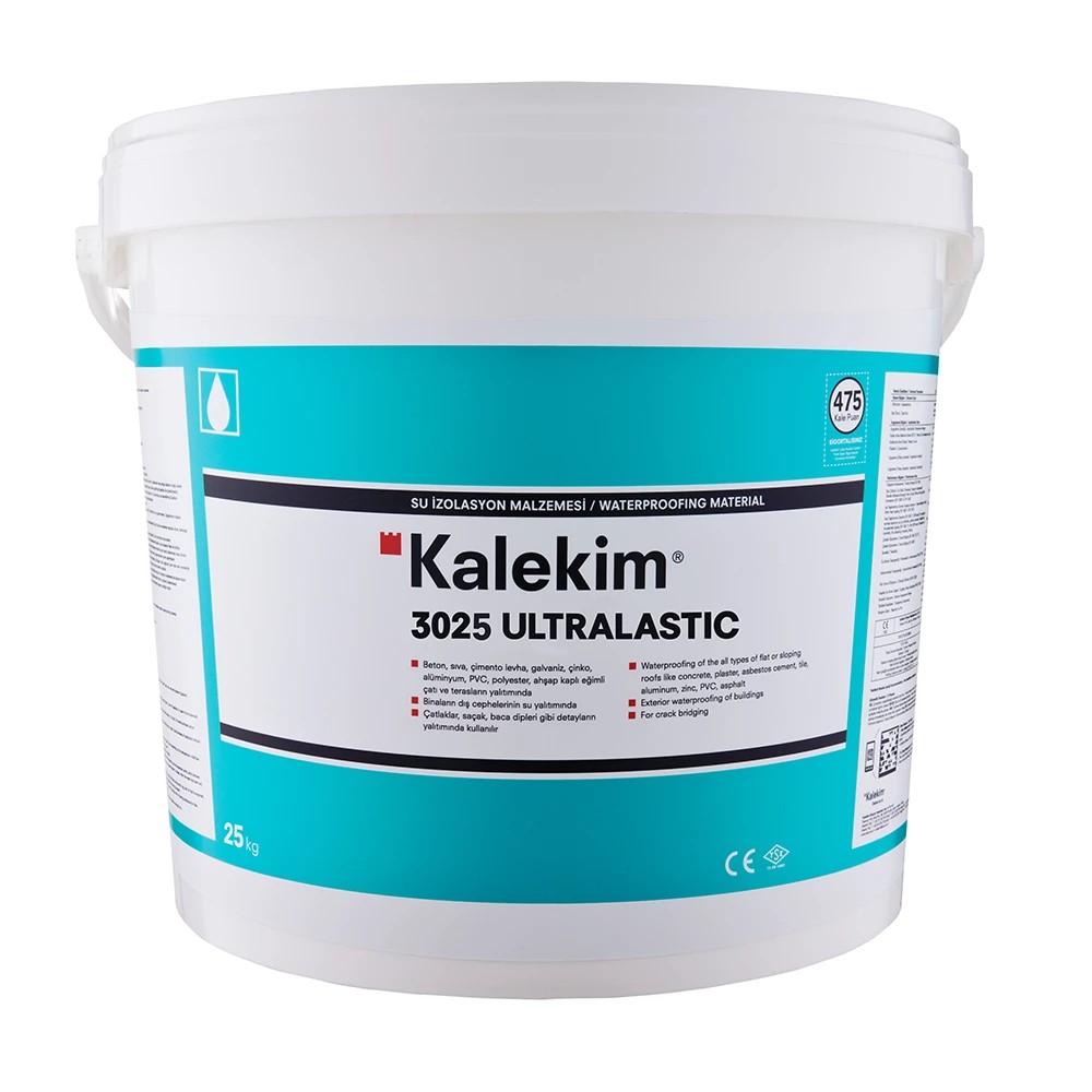 KALEKİM 3025 ULTRALASTIC SU YALITIM VE BETON KORUMA HARCI SETİ