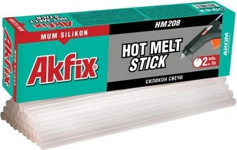 Mum Silikon 11MMX30 cm Çubuk Silikon Sıcak Silikon 1 kg 1pk