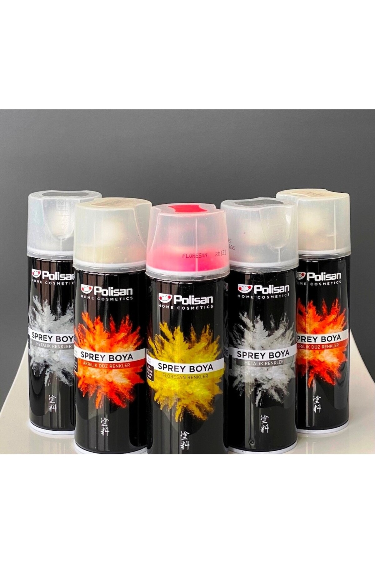 Kırmızı Sprey Boya 400 ml (4 Adet )