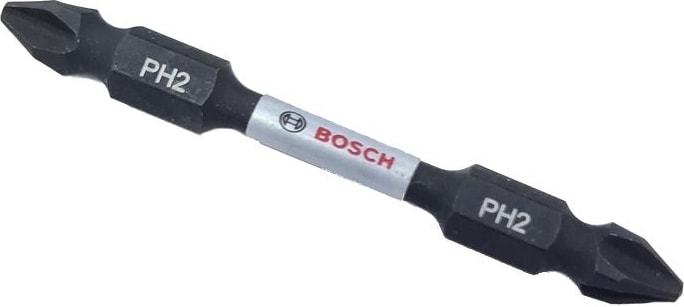 BOSCH Impact Control PH2X65 Çift Taraflı Yıldız Bits Uç (Torklu Vidalamalar Için)