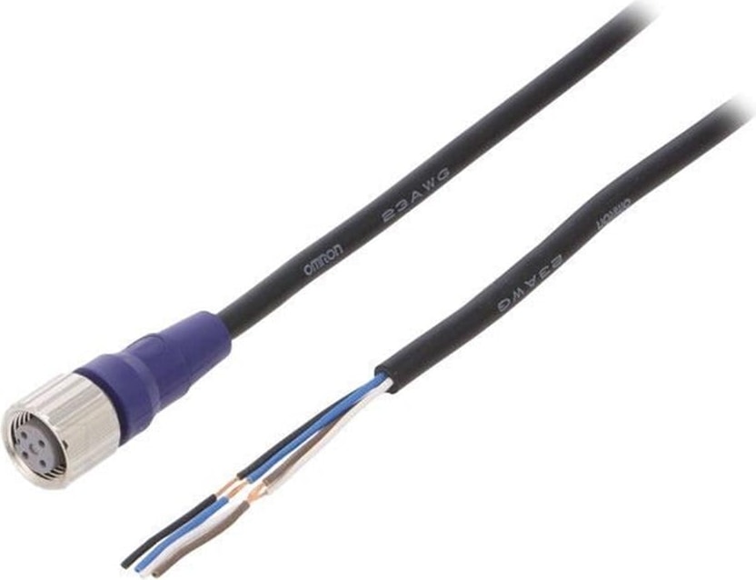 XS2F-LM12PVC4S2M ,DÜZ/M12-4P Pvc-2mt Sensör Kablo
