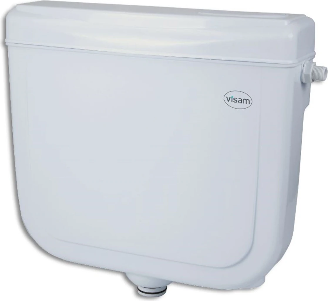 2000 Beyaz Plastik Deniz Rezervuarı - Kapağı Olan, Dayanıklı (1 Adet)